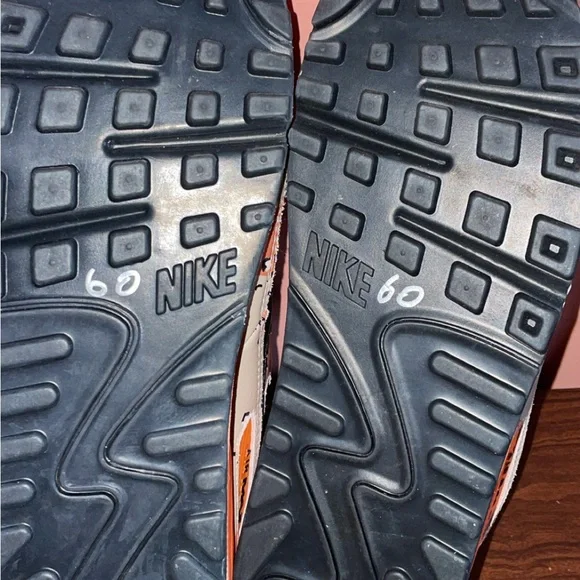 Nike Men’s Sneakers - Orange, Black, and Tan - Picture 8 of 8